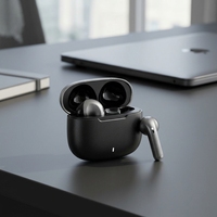 Écouteurs Bluetooth ENC sans fil avec chargement Type-C, indicateur de batterie LED, suppression du bruit pour la musique et les appels