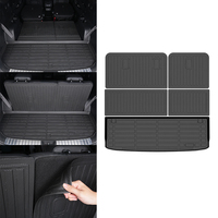 Ensembles complets personnalisés Double couche tous temps Tpe tapis de sol de voiture tapis de coffre pour Nissan Armada 2025-/patrouille Y63 tapis de voiture intérieur