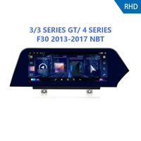 Reproductor de coche Android de 10.25 pulgadas estilo Blade para BMW Serie 3/4 F30 con pantalla dividida, navegación GPS, 4G LTE y DSP