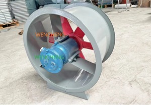 Ventilateur axial électrique WENCHENG à courant alternatif avec roulement à billes, conception <span class=keywords><strong>de</strong></span> <span class=keywords><strong>conduit</strong></span> à faible bruit pour l'évacuation <span class=keywords><strong>de</strong></span> <span class=keywords><strong>fumée</strong></span> et la ventilation des installations industrielles - Product Image 2