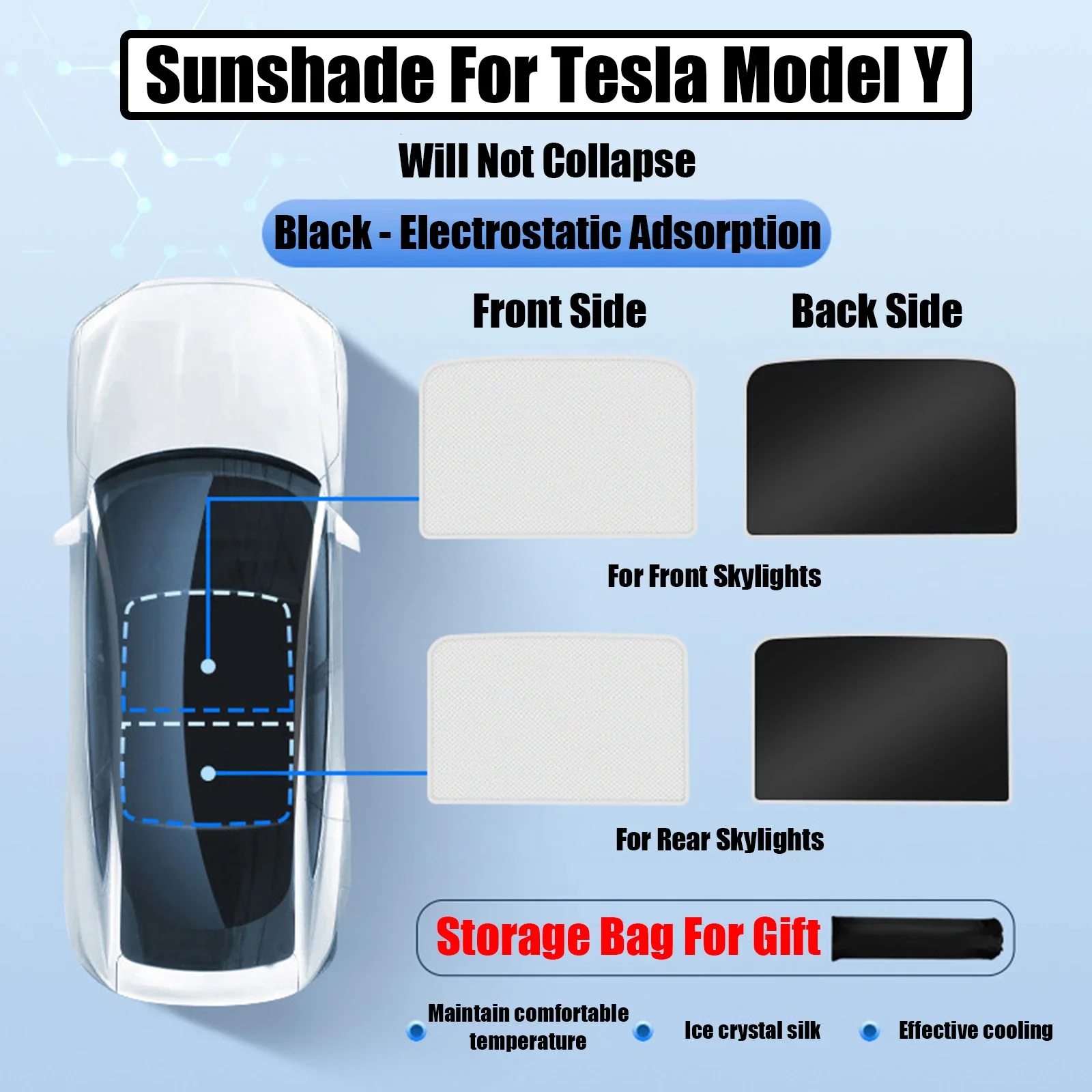 โมเดล Y สีเบจ