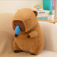 Fournisseur en gros de jouets en peluche Capybara doux et moelleux, 15 pouces (45 cm), pour la remise de prix en machine à griffes et les salles d'arcade