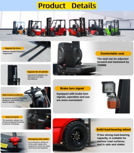 Chất lượng cao xingcha xe nâng điện CPD-20 mô hình mới 3.5 tấn chì-axit Pin rắn lốp rèn ngã ba bán - Product Image 5