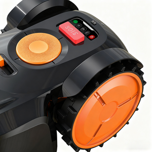 Robot Tosaerba Elettrico Cordless PDM18PRO Intelligente per Uso Domestico con Navigazione Satellitare e Disco da Taglio per Giardino - Product Image 4