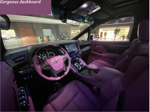 Intérieur de véhicule professionnel, sept changements, quatre sièges de luxe classe V, sièges de luxe vellfire - Product Image 2