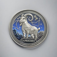 Pièces commémoratives personnalisées en alliage de zinc écologique, marque SKY, avec logo émaillé 3D or et argent, souvenir