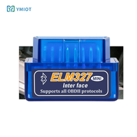Adaptador OBDII Bluetooth 5.1 de Modo Dual Personalizado, Escáner OBD2 para iOS y Android 7, Protocolo ELM327 Mini Blue V2.1 BLE, Herramienta de Diagnóstico en Caja