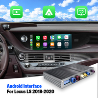 8 + 128G Android Otomatik Kablosuz Video Arayüz Modülü OEM Ekran Yükseltme Multimedya Kutusu Lexus LS 2018-2020 için Netflix YouTube GPS