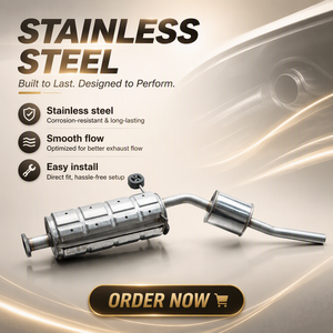 Marmitta di scarico per auto a montaggio diretto, fornita direttamente dalla fabbrica, per <span class=keywords><strong>Nissan</strong></span> <span class=keywords><strong>Pick</strong></span> up Navara D22 Frontier - Product Image 2