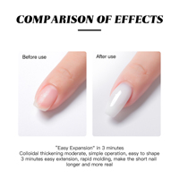 JTING Fournitures professionnelles pour ongles en gros, Gel de construction auto-nivelant 22 couleurs, Gel de construction pour extension d'ongles, Gel vernis en pot unique