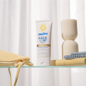 Lozione <span class=keywords><strong>Viso</strong></span> e Corpo Biologica OEM <span class=keywords><strong>SPF</strong></span> <span class=keywords><strong>50</strong></span>+ PA+++ Protezione UVA/UVB Idratante con Vitamina E per Tutti i Tipi di Pelle Impermeabile Senza Profumo 88ml - Product Image 3