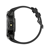 Montre connectée de sport TKYUAN avec lampe de poche, étanche 3ATM, écran 1,39 pouce, surveillance de la santé GPT, montre connectée pour homme avec GPS
