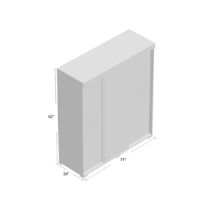 Meubles de chambre minimalistes, armoire à vêtements avec porte coulissante, lit en bois laqué, meubles en kit, armoire <span class=keywords><strong>pas</strong></span> chère - Product Image 6
