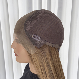 Peluca de Encaje Frontal de Lujo, Doble Trama, Alta Densidad, Sin Costuras, 100% Cabello Virgen Natural, Ondulado, Venta en Línea - Product Image 6