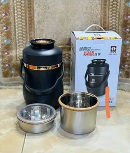 Casserole isotherme extra-large de 3,6 L à économie d'énergie, portable, avec poignée, pour poulet entier, ragoût, soupe - Product Image 5