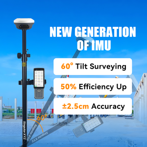 SingularXYZ E1 GNSS IMU 60. Sistema de Inicialización Tilt Survey 5s de 1408 Canales GPS RTK para Mapeo Topográfico - Product Image 3