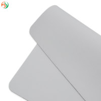 AY personnalisé double face blanc uni tapis de souris néoprène caoutchouc tissu matériel pour l'impression par sublimation