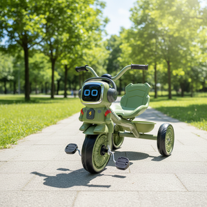 รถ<span class=keywords><strong>สาม</strong></span>ล้อและจักรยาน<span class=keywords><strong>เด็ก</strong></span>สำหรับ<span class=keywords><strong>เด็ก</strong></span>อายุ 2 ถึง 4 ปี พร้อมเสียงเพลง น้ำหนักเบา มีแป้นเหยียบ สำหรับใช้งานกลางแจ้ง - Product Image 5