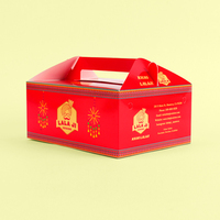 Sencai Design personnalisé You Own logo Boîte d'emballage pliante de qualité alimentaire en papier de boulangerie Mochi Donut pour gâteau à biscuits et pâtisserie