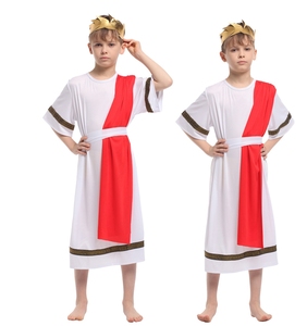 Royal Little Warriors Exquisita Ropa Venta al por mayor Halloween Boys Fancy Party Cosplay Disfraces - Product Image 4