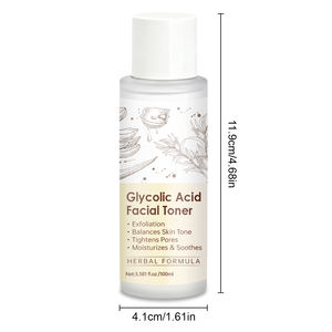 Tónico <span class=keywords><strong>Facial</strong></span> con Ácido Glicólico <span class=keywords><strong>para</strong></span> Reducir Poros, Hidratación Profunda, Reparación de la Barrera Cutánea, Mejora el Tono de <span class=keywords><strong>Piel</strong></span> Opaca y Áspera, Poros Obstruidos - Product Image 6