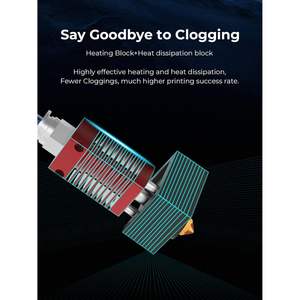 Kit de Hotend Creality Ender-3 Mejorado con Tubo de Teflón Azul, Suave, Sin Obstrucciones, Compatible con Ender-3, Ender-3 Pro, Ender-3S - Product Image 3