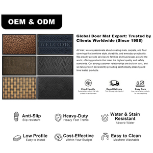 Tapis de porte <span class=keywords><strong>personnalisé</strong></span> Viair, tapis de Noël pour l'extérieur de la maison, entrée, antidérapant, tapis de sol supplémentaire pour l'intérieur - Product Image 2
