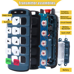 Control remoto industrial inalámbrico de polipasto eléctrico de cadena de velocidad única de 8 canales de venta directa - Product Image 2