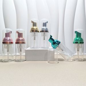 Botella de plástico con bomba espumadora de 30/60 ml, vacía, para limpiador de pestañas, cosméticos, dispensador de jabón, botella de espuma, venta al por mayor - Product Image 2