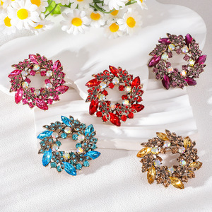 Broche de Bauhinia Europeu e Americano/Coreano, Exquisito e de Alto Padrão, para Terno Feminino e Casaco - Product Image 1