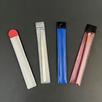 Porte-cartes multifonction en PVC imprimé sérigraphié sur mesure, pochette à cartes ouverte avec fermeture à clip, protège-étiquette suspendable