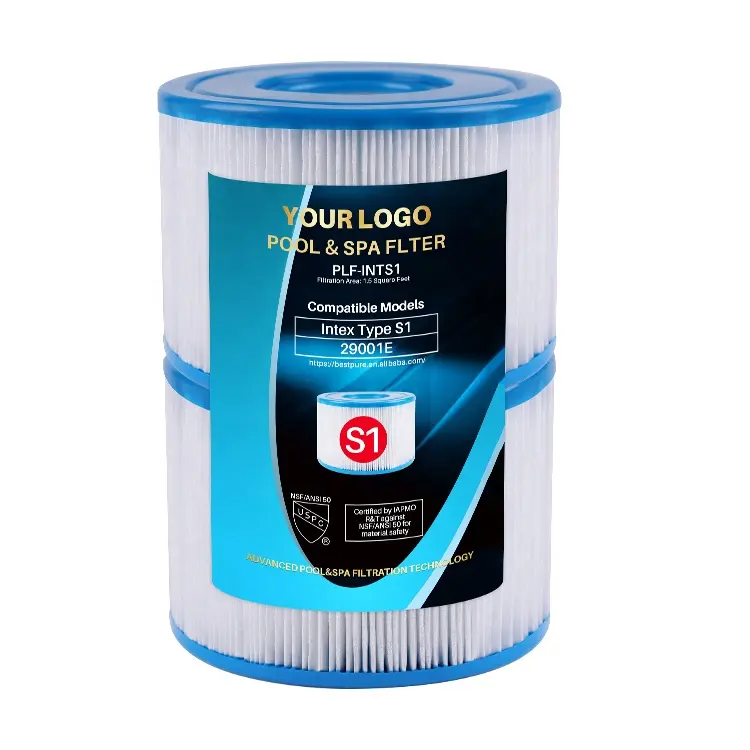 PureSpa Tipo S1 Cartuchos de Substituição do Filtro Piscina, para Filtro de Banheira Tipo S1, Filtro de Substituição para 29011E