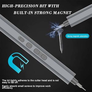 153 in 1 DIY Electric <b>Screwdriver</b> <b>Set</b>-Cordless Brushless Motor 4LED Lighting 250RPM Lithium Battery for <b>Precision</b> Repair Tasks - Product Image 4