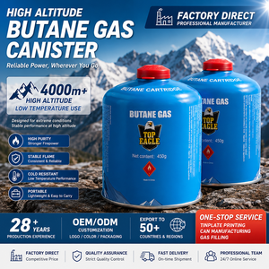 Cartouche <span class=keywords><strong>de</strong></span> <span class=keywords><strong>gaz</strong></span> OEM EN417 à visser, isobutane, <span class=keywords><strong>propane</strong></span>, pour le camping et la cuisine - Product Image 2