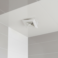 Ventilateurs axiaux d'évacuation de plafond minces en plastique électriques OEM en gros à faible bruit pour la volaille