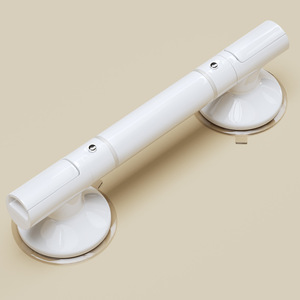Grab Bar Bathroom Safety Handle Anti Slip Suction Cup Mount For Elderly Toilet Support 50kg Load Capacity Modern Simple Design - Product Image 3