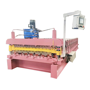 Customized Cold Roll Forming Machine for Aluminum Corrugated Steel <b>Sheet</b> for Roof Panel & Wall Use Versatile in <b>Tile</b> Industries - Product Image 1