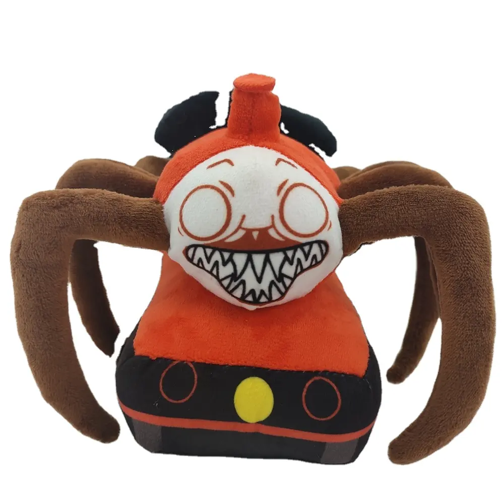 Hotsale 22cm Cartoon Figure Choo-Choo Charles Stuffed Toy Plush Choo-Choo Charles Spider Train Toy