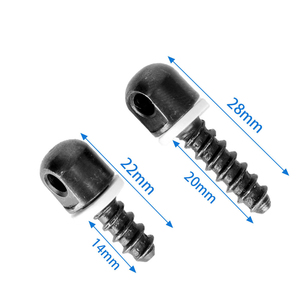 High-Strength Steel Tactical Mount <b>Screw</b> Nut Kit Anti-Rust Coating Black Finish Outdoor Gear Modification - Product Image 1