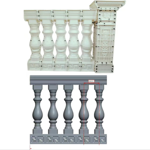 En gros ABS <span class=keywords><strong>béton</strong></span> garde-corps moule <span class=keywords><strong>clôture</strong></span> <span class=keywords><strong>usine</strong></span> bas <span class=keywords><strong>prix</strong></span> Discount décoratif balcon jardin garde-corps produit ménager - Product Image 1