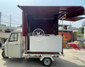 Nouveau design de tricycle alimentaire mobile pour l'extérieur, camion de nourriture APE, tricycle électrique pour la vente de glaces avec certification CE - Product Image 6