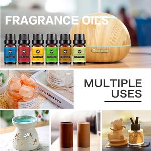 Kanho <span class=keywords><strong>Rhum</strong></span> tropical à la noix de coco, mangue, <span class=keywords><strong>vanille</strong></span>, ananas d'océan, huile essentielle diffusante, coffret cadeau de 6 bouteilles - Product Image 4