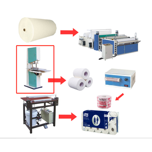 Mô giấy dập nổi máy nhỏ CuộN rạch và tua máy tự động giấy cán dây chuyền sản xuất - Product Image 6