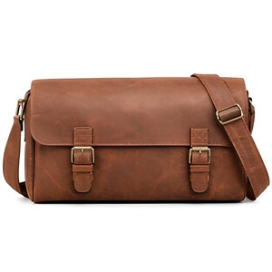 Sac messager vintage unisexe fait main avec fermeture à boucle durable, sac à bandoulière, sacoche de voyage, pour le bureau, les activités de plein air et le sport - Product Image 6