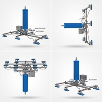 Nouveau lève-panneaux en bois OTM, capacité de charge 250 kg, rotation à 360°, commande manuelle/à distance, moteur Siemens, feuilles de MDF, mélamine