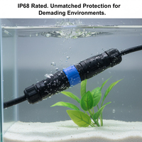 Adaptateur d'alimentation industriel extérieur à connexion stable autobloquante rapide M16 4Pin IP68 connecteur étanche