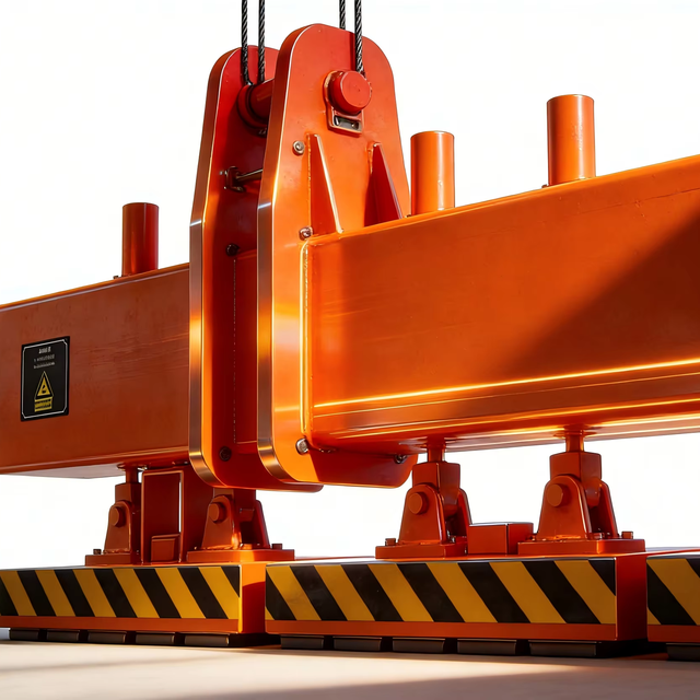 Customized  Electro Permanent Magnet Lifter for Steel Pipe Steel Tube Stable Handling Lifting Devices