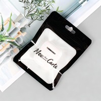 Bolsa de Plástico PVC con Cierre Hermético, Bolsa Negra Aislada con Lámina de Aluminio Holográfica para Almacenamiento de Joyería Personalizada