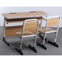Table d'étude pour élèves du primaire du secondaire mobilier de salle de classe ensemble bureau et chaise à vendre