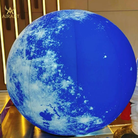 Ballons gonflables 3D réalistes du système solaire, décorations planétaires gonflables accrocheuses pour musées et expositions scientifiques